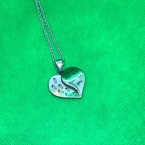 Footprints necklace
